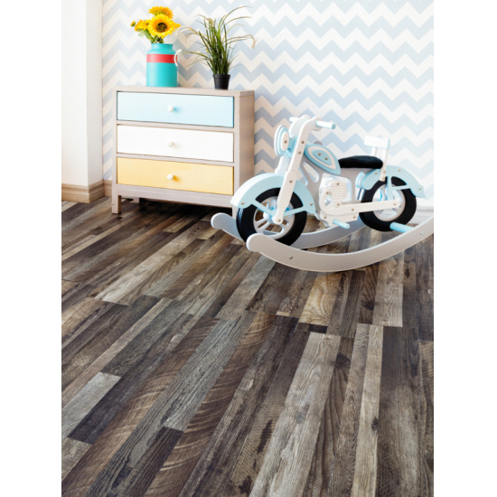 Большое фото товара - Кварц-виниловая плитка Alpine Floor  EASY LINE ЕСО3-11 Орех состаренный, 13351007. Вариант №3