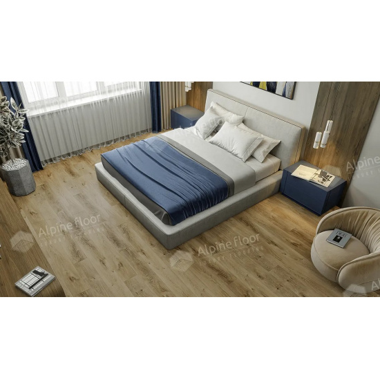 Большое фото товара - Кварц-виниловая плитка Alpine Floor  Liberty Loose Lay Дуб Натуральный Отбеленный ECO 23-3, 13351414. Вариант №2