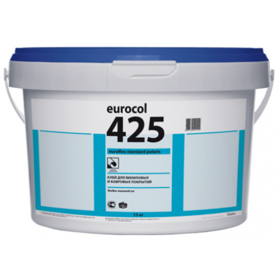 Большое фото товара - Морозоустойчивый влажный клей 425 Euroflex Standard 20кг, 90010014. Вариант №1