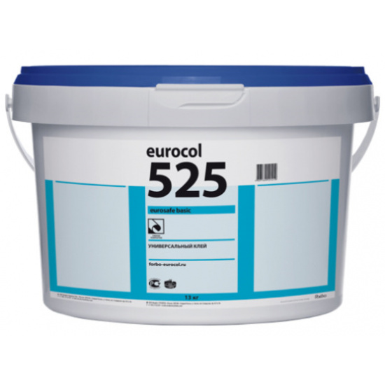 Большое фото товара - Универсальный дисперсионный клей 525 Eurosafe Basic 20кг, 90010018. Вариант №1